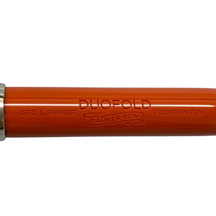 パーカー 万年筆 デュオフォールド クラシック ビッグレッドCT センテニアル ペン先18K 750 レッド シルバー PARKER【AFI18-2】