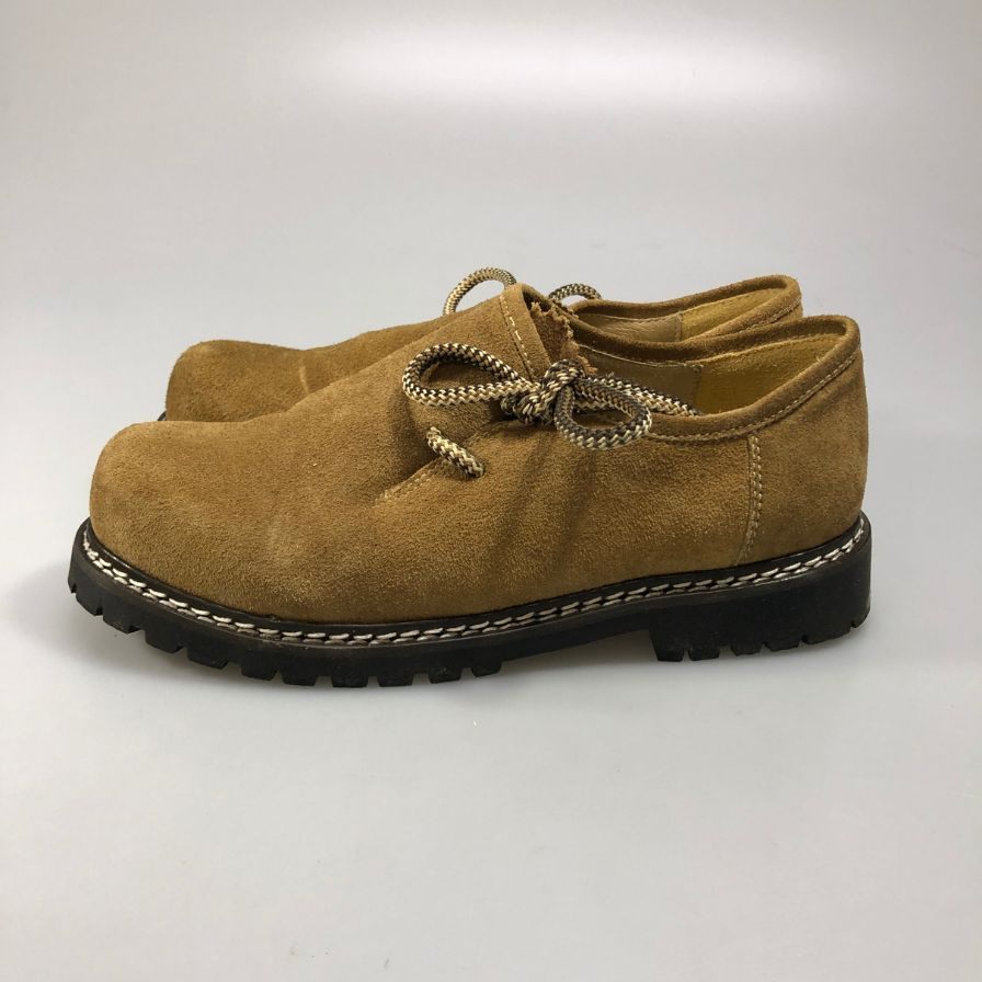 カントリー マドックス チロリアンシューズ スエード ライトブラウン サイズ41 Country Maddox 約26.0cm【AFD15-2】