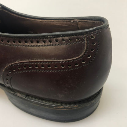 アレンエドモンズ レザーシューズ ウィングチップ マルロー ボルドー メンズ サイズUS10 Allen Edmonds marlow 約28.0cm【AFC45】