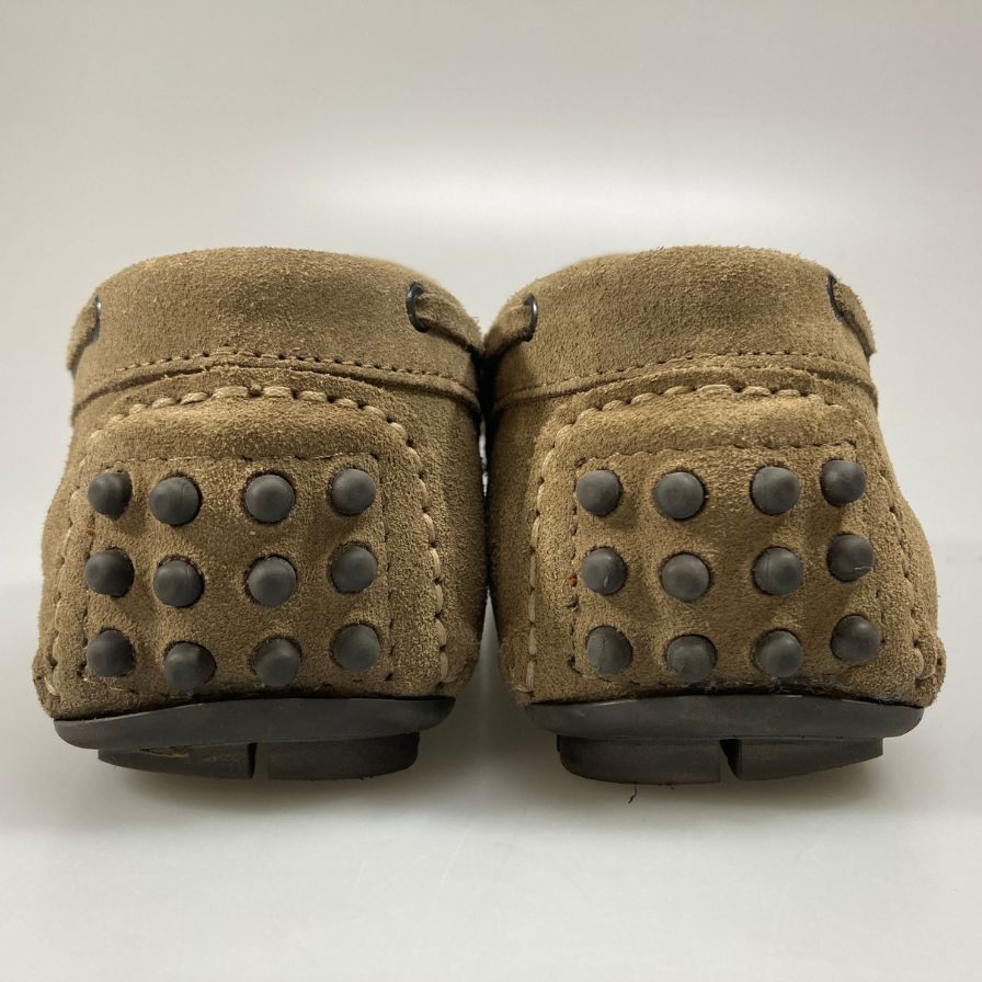 バーニーズニューヨーク ドライビングシューズ スエード モカシン メンズ ベージュ サイズ42 BARNEYS NEWYORK 約27.0cm【AFC32】