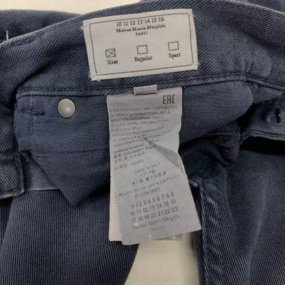 メゾンマルタンマルジェラ ストレートパンツ ブルー メンズ サイズ44 Maison Martin Margiela 【AFB18】