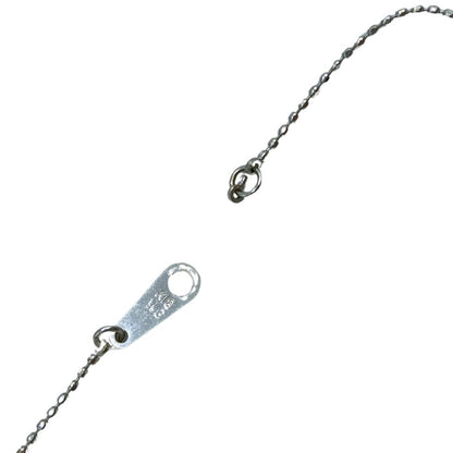 K18WG ネックレス 総重量1.63g ダイヤ0.2ct【AFI13】【中古】