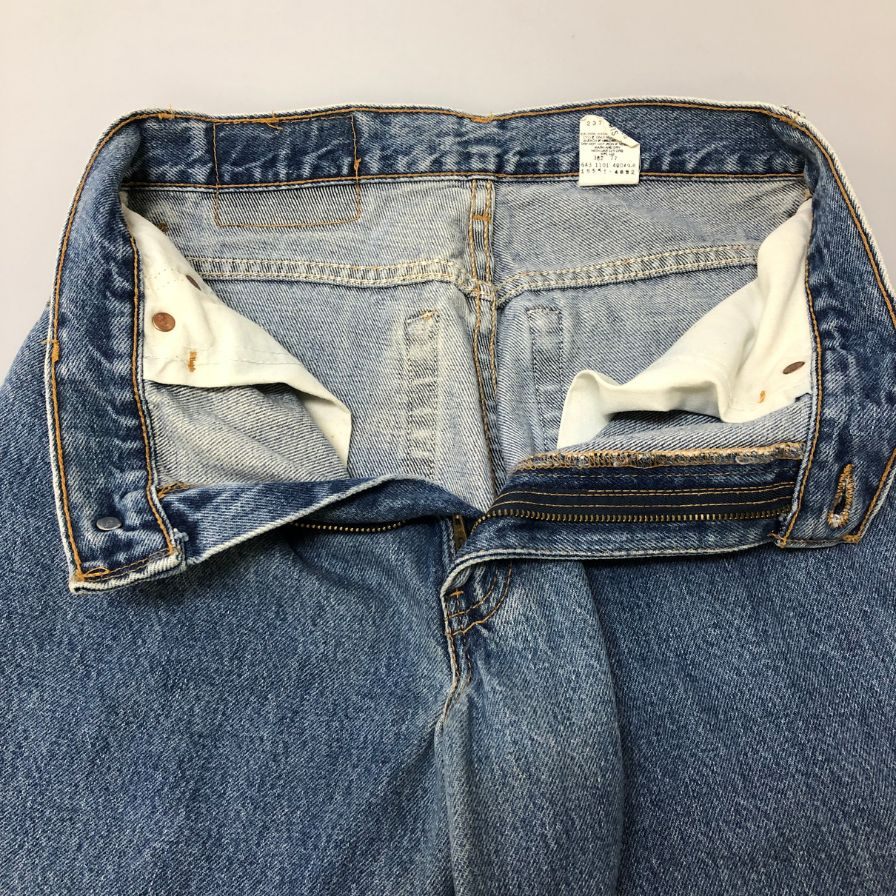リーバイス デニム 550 90S ボタン裏643M USA製 インディゴ メンズ サイズL LEVI’S 【AFA18】