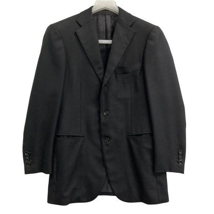 中古◆リングヂャケット 3Bテーラードジャケット ゼニア生地 日本製 サイズ＆素材不明 メンズ ネイビー RING JACKET 【AFB46】
