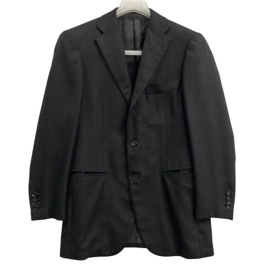 中古◆リングヂャケット 3Bテーラードジャケット ゼニア生地 日本製 サイズ＆素材不明 メンズ ネイビー RING JACKET 【AFB46】