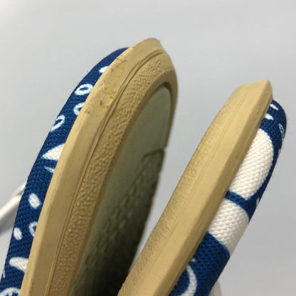 アイランドスリッパ ビーチサンダル 総柄 クラシック デザイン ブルー メンズ サイズ12 ISLAND SLIPPER 約30.0cm【AFC4】