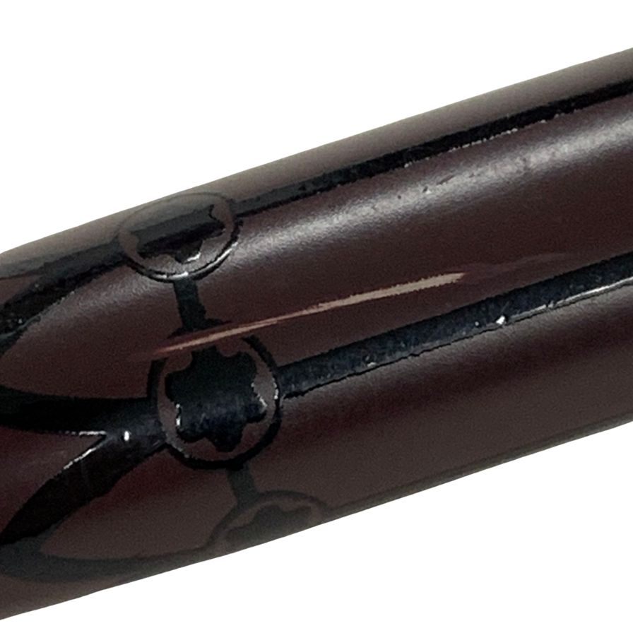 モンブラン ボールペン ツイスト式  ブラウン系 柄 MONTBLANC【AFI10】