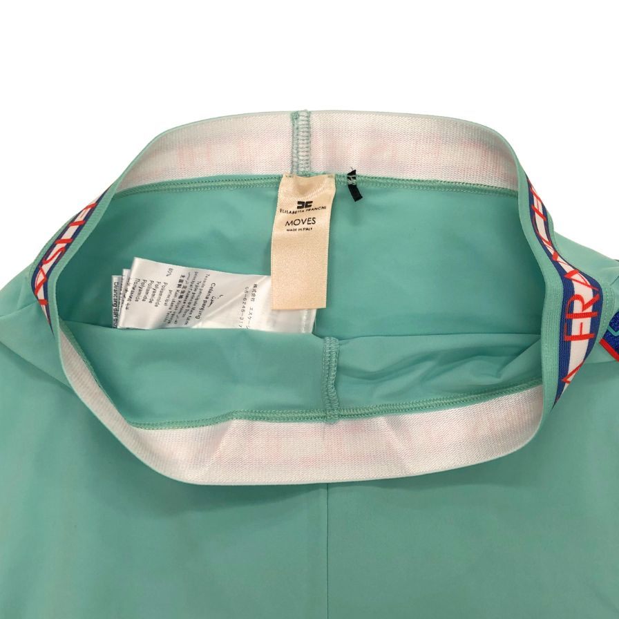 エリザベッタフランキ スパッツ レギンス レディース 40 グリーン ELISABETTA 【AFB25】