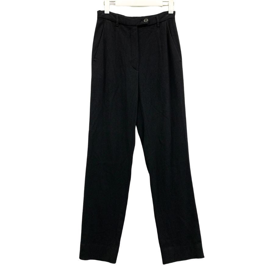 ジルサンダー スラックス ブラック レディース サイズ34 JIL SANDER 【AFB2】