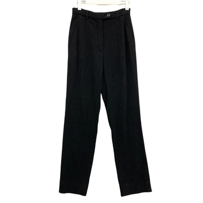ジルサンダー スラックス ブラック レディース サイズ34 JIL SANDER 【AFB2】