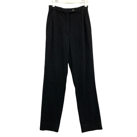 ジルサンダー スラックス ブラック レディース サイズ34 JIL SANDER 【AFB2】