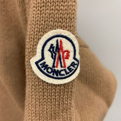 美品◆モンクレール タートルネックニット 21AW ウール×カシミヤ ベージュ レディース サイズM MONCLER 【AFB8】