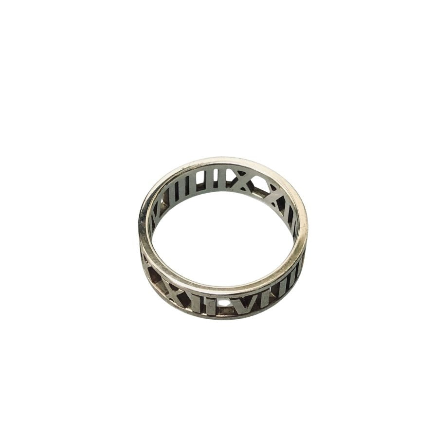 ティファニー アトラス オープンリング 19号 シルバー925 4,42g Tiffany & Co.【AFI25】