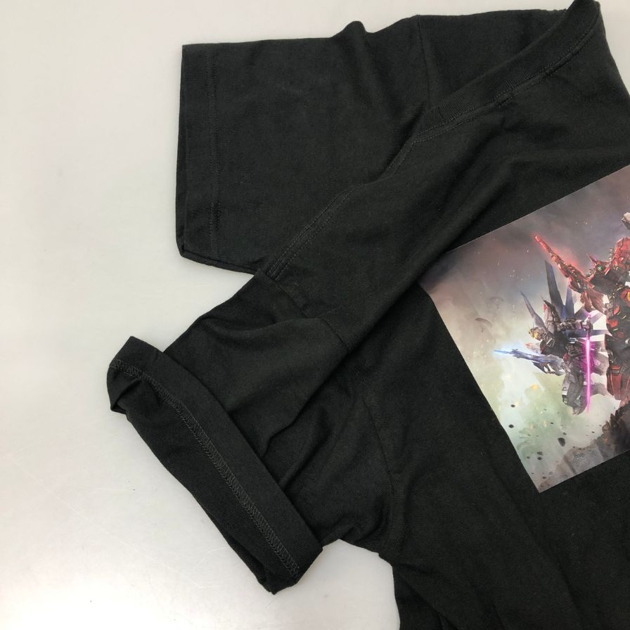 極美品◆コールオブデューティ Tシャツ ガンダムコラボ限定 ブラック メンズ サイズL Call of Duty GUNDAM 【AFB13】