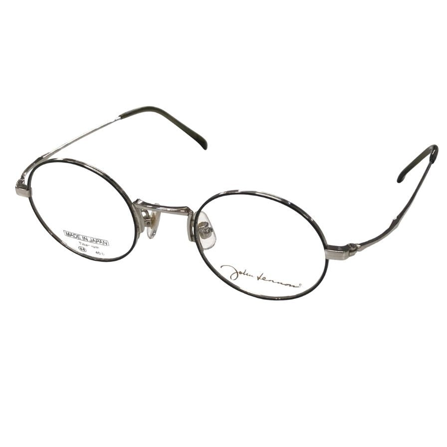ジョンレノン メガネ フレーム 丸眼鏡 チタニウム チタン シルバー JL1094 ウィメンズ JohnLennon【AFI18-2】