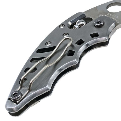 スパイダルコ フォールディングナイフ VG-10 シルバー Spyderco【AFI15】【中古】