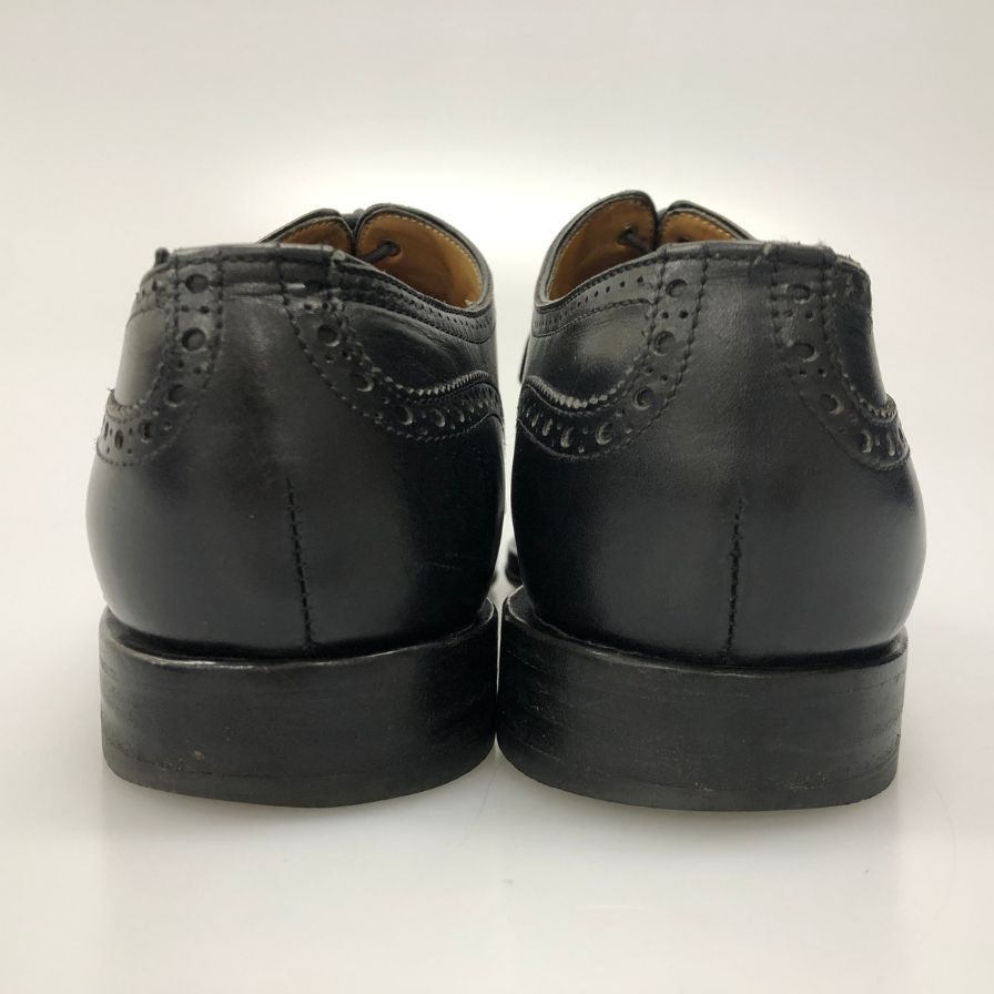 ジャランスリワヤ ウイングチップ カーフ ブラック サイズ7 メンズ  Jalan Sriwijaya 約25.5cm【AFC7】