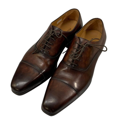 マグナーニ レザーシューズ ストレートチップ 19726 サイズ41 ブラウン MAGNANNI 約26.0cm【AFC41-2】