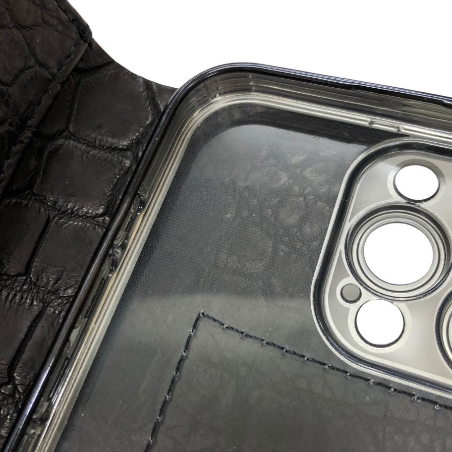 ゼルパリ スマホケース iPhone16 プロマックス クロコダイル ZELE PARIS