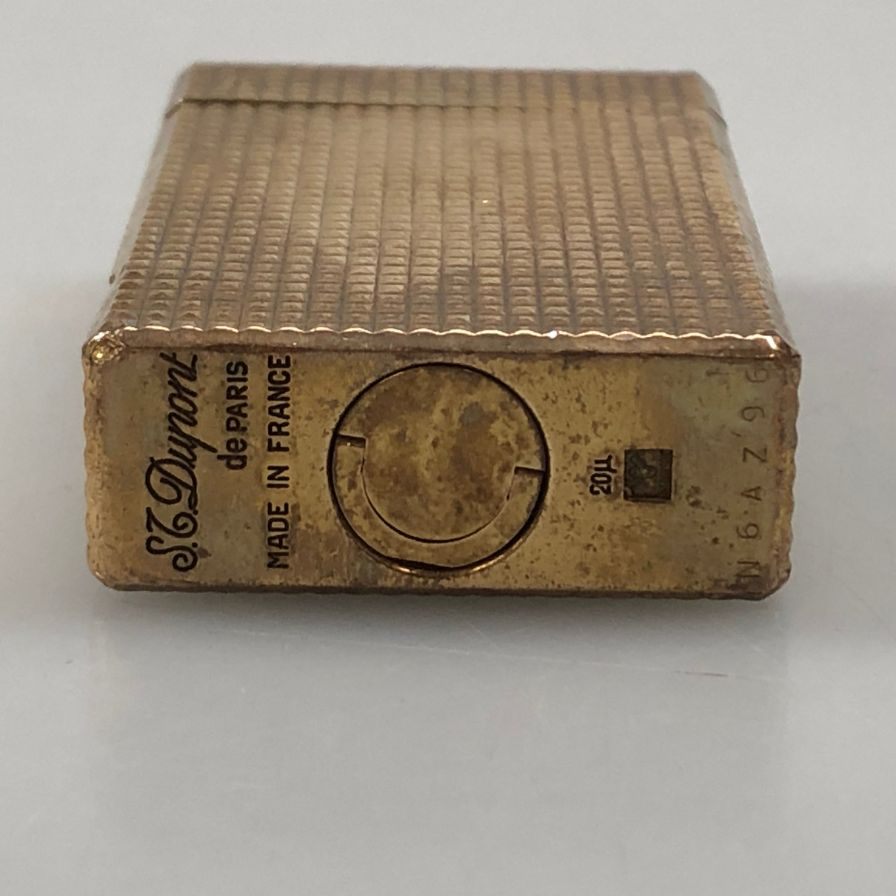 デュポン ガスライター ゴールド ローラー式  S.T.Dupont【AFI7】【中古】