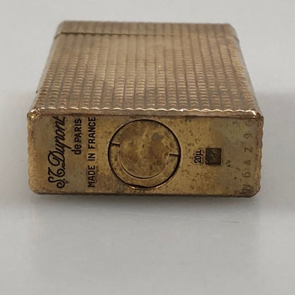 デュポン ガスライター ゴールド ローラー式  S.T.Dupont【AFI7】【中古】