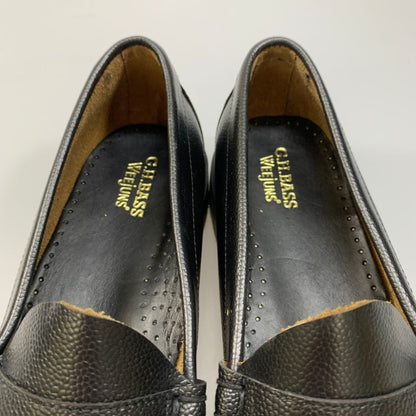 ジーエイチバス ローファー ウィージャンズ ラーソン シボレザー  サイズ9.5 メンズ ブラック G.H.Bass&Co. WEEJUNS LARSON 約27.5cm【AFD14】