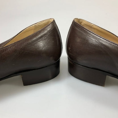 バリー レザーシューズ ローファー 4612 カーフ ブラウン メンズ サイズ8.5 BALLY 約27.5cm【AFC6】