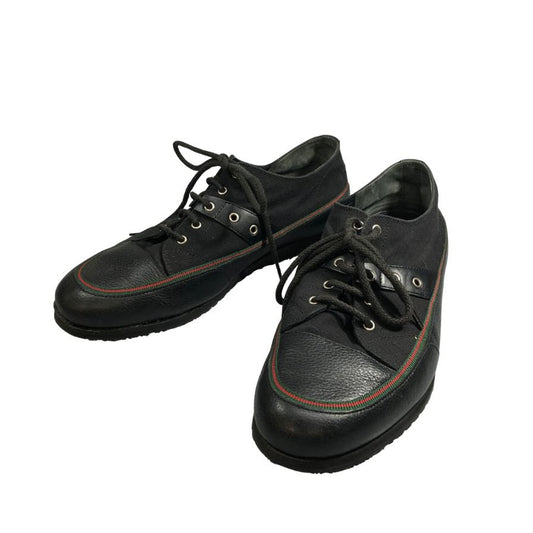 グッチ スニーカー261919 ブラック メンズ サイズ7.5 GUCCI 約26.5cm【AFC34】