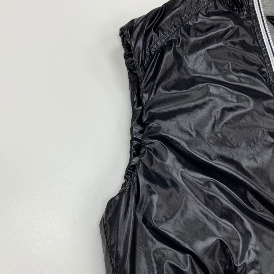 中古◆デュベティカ キルティング ダウンベスト パーカー切替 01816191 メンズサイズ 48 DUVETICA 【AFB35】