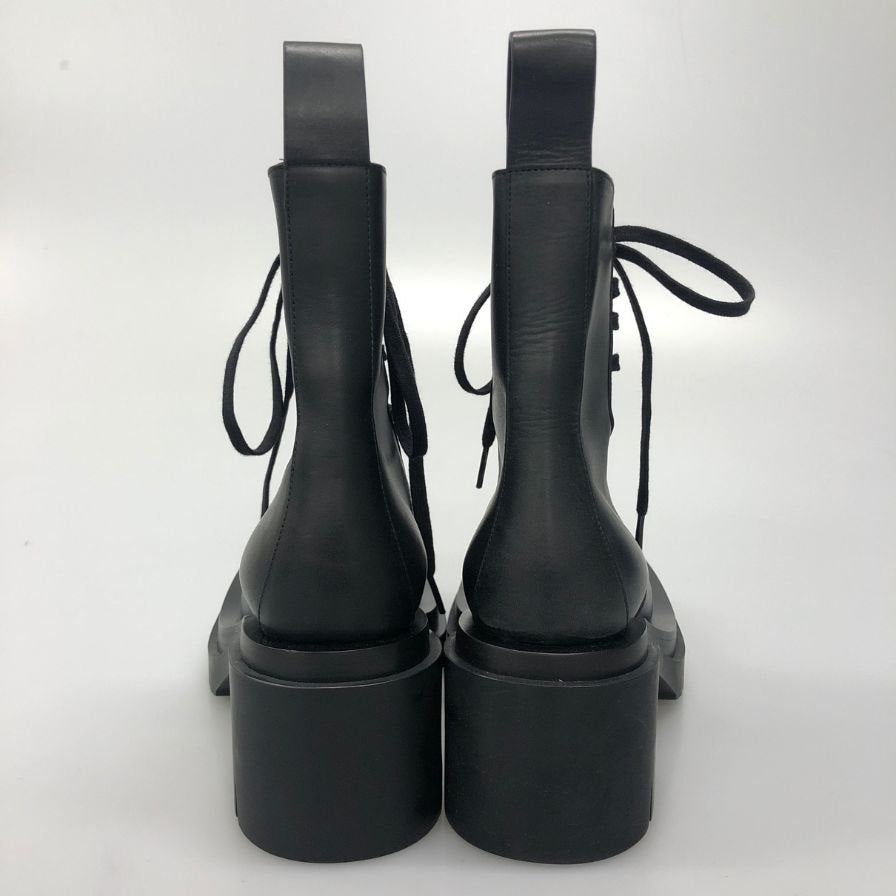 ボッテガヴェネタ ブーツ LUG ANKLE ブラック サイズ36 レディース BOTTEGA VENETA 約22.5cm【AFD9】