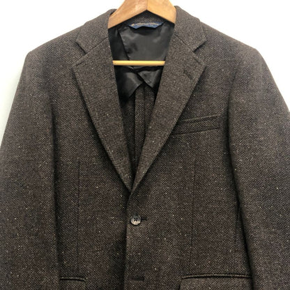 美品◆ブルックスブラザーズ スリム フランネル ジャケット メンズ サイズ37 ブラウン Brooks Brothers 【AFA12】
