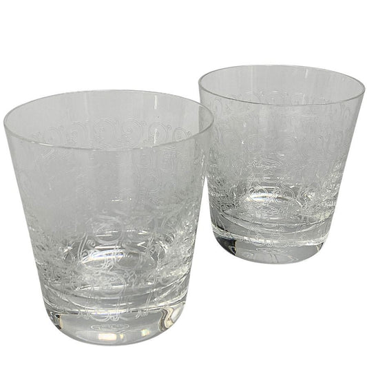 バカラ ローハン ロックグラス 2脚セット Baccarat Rohan【AFI28】【中古】
