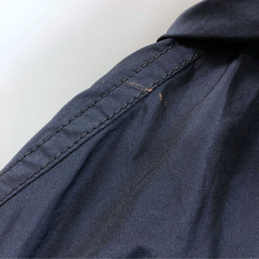 美品◆モンクレール ナイロンジャケット オブシディエンヌ レース ネイビー レディース サイズ1 MONCLER OBSIDIENNE 【AFA1】