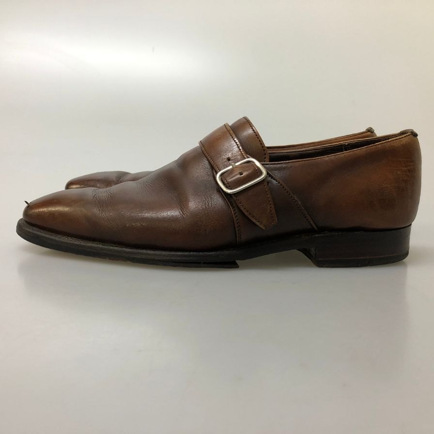 ジョセフチーニー シングルモンク レザーシューズ ブラウン メンズ サイズ6 JOSEPH CHEANEY 約25.0cm【PTM5】