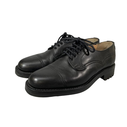 ジョセフチーニー ケンゴンH クロムエクセル ストレートチップ ブラック サイズUK7.5 Joseph Cheaney ビジネスシューズ 約25.5cm【LA】【中古】