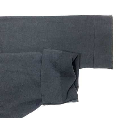 新品同様◆ジョンスメドレー ニットバスクTシャツ サイズM ブラック JOHN SMEDLEY 【AFB32】