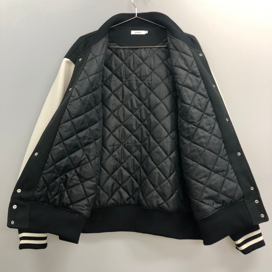中古◆グラニフ スタジャン スタジアムジャンパー コカコーラ メンズ サイズXL ブラック granigh 【AFF22】