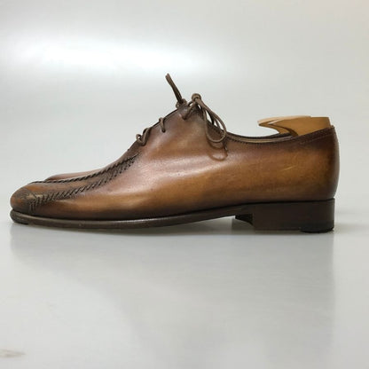 ベルルッティ レザーシューズ ラピエセルプリゼ カリグラフィ オルガ期 ブラウン サイズ 6 Berluti 約25.0cm【同梱不可】【AFC53】