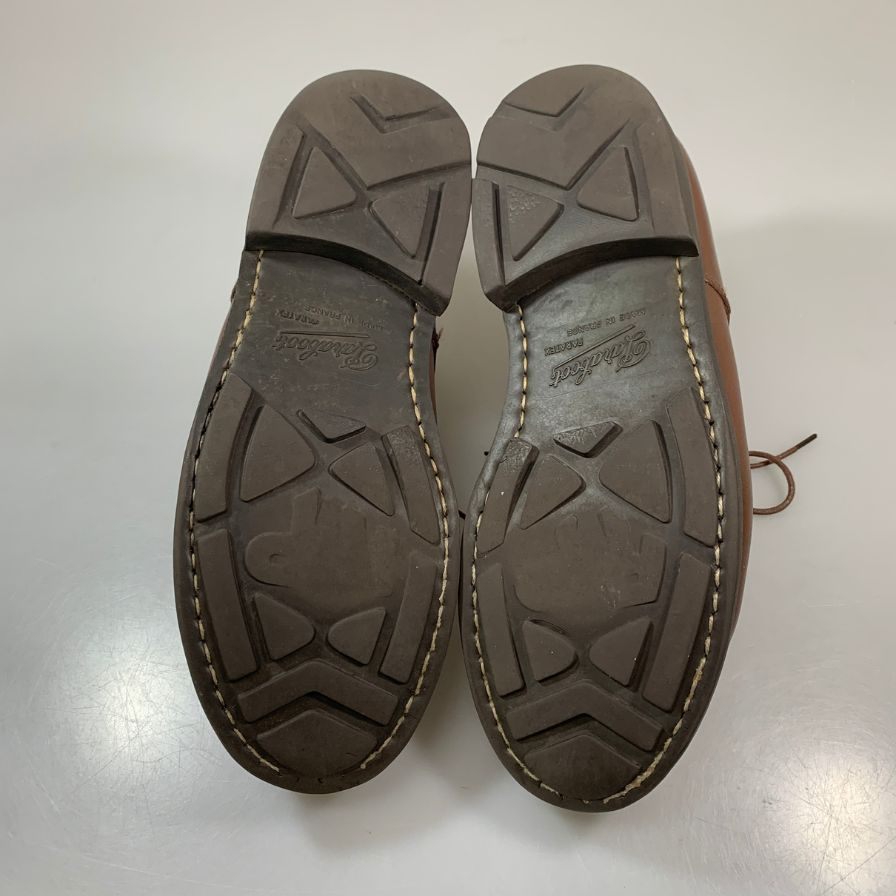 パラブーツ シャンボード Uチップ カーフ ブラウン UK6.5F メンズ Paraboot 約25.0cm【PTM】