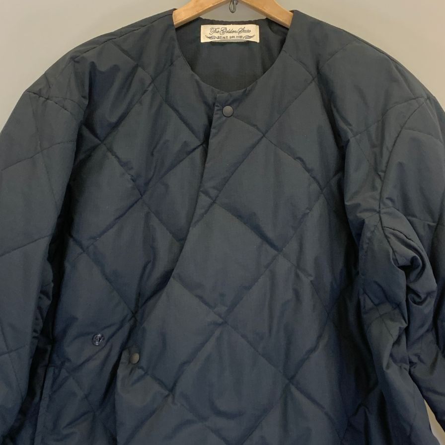 中古◆レミレリーフ ダウンジャケット インナーダウン クルーネック メンズ グレー系 サイズM  REMI RELIEF 【AFF20】