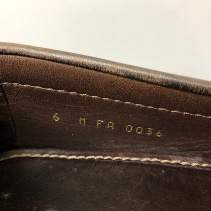 ルイヴィトン モンテカルロ ドライビングシューズ ダークブラウン メンズ サイズ6 LOUIS VUITTON 約25.0cm【AFC44-2】