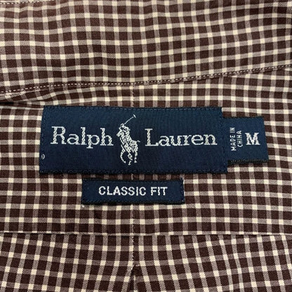 ラルフローレン チェックシャツ チェック柄 メンズ サイズM Ralph Lauren【LA】