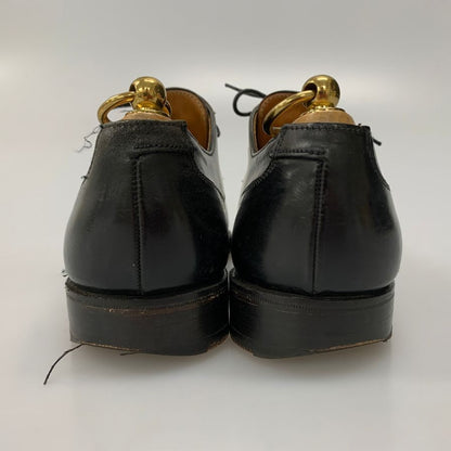 クロケット&ジョーンズ オンスロー2 Uチップ コードバン ブラック サイズ7 メンズ CROCKETT&JONES ビジネスシューズ 約25.5cm【LA】【中古】