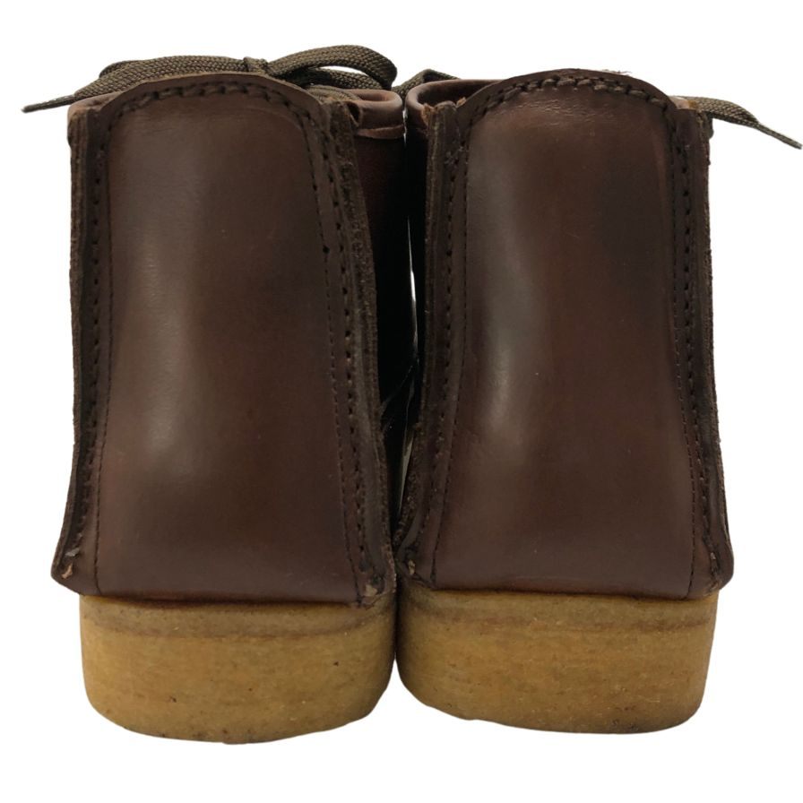 ウィーバーモカシン レザーブーツ ワラビー ブラウン サイズ43 メンズ Weaver Moccasin 約28.0cm【AFC44】