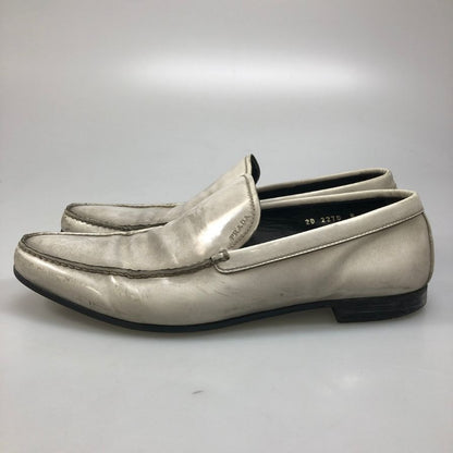 プラダ スリッポン 2270 パテントレザー サイズ8 ホワイト PRADA 約27.0cm【ITA16LEMFD5S】