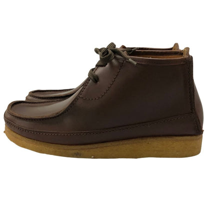 ウィーバーモカシン レザーブーツ ワラビー ブラウン サイズ43 メンズ Weaver Moccasin 約28.0cm【AFC44】