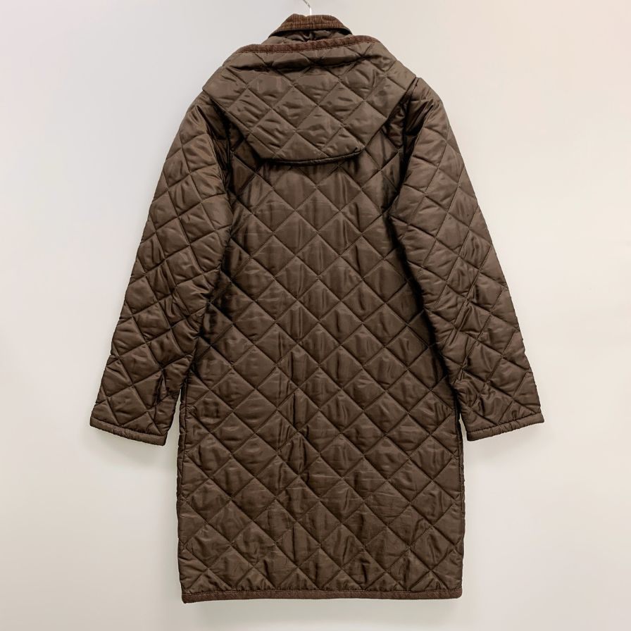 ラベンハム【LAVENHAM】ダッフルコート  レディース　38 セール】ラベンハム コート レディース ノーカラー キルティング