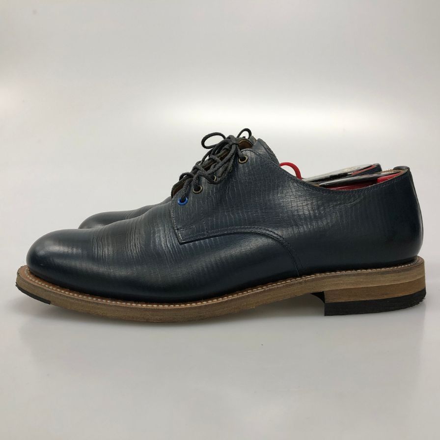 スコッチグレイン ST6351 レースアップシューズ カーフ ネイビー サイズ25.5EE 革靴 SCOTCH GRAIN 約25.5cm【AFD12】