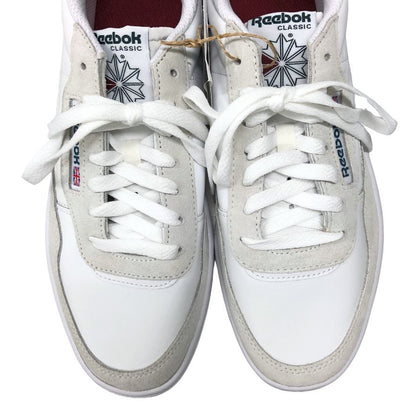 リーボック コートピーク ローカットスニーカー GZ4398 レザー ホワイト メンズ 28.5cm Reebok COURT PEAK 約28.5cm【AFD2】