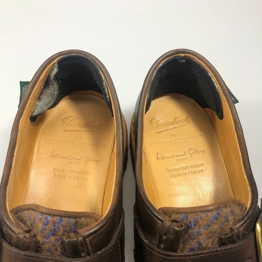 パラブーツ ミカエル ブリッド MARRON-NUB GRINGO 204173 ブラウン系  レディース サイズ 39 PARABOOT 約25.0cm【AFD13】